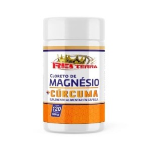 CLORETO + CURCUMA 120CAPS 500MG 