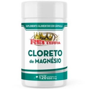 CLORETO DE MAGNESIO 120CAPS 500MG