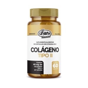 COLAGENO TIPO II + VIT D 400MG 60CAPS 