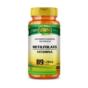 VITAMINA B9 ACIDO FOLICO 500MG 60CAPS