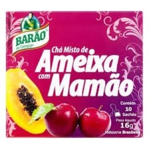 CHA AMEIXA COM MAMAO 16G